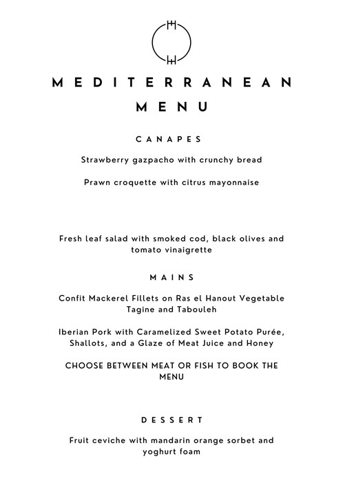 2024 MEDITERRANEAN MENU