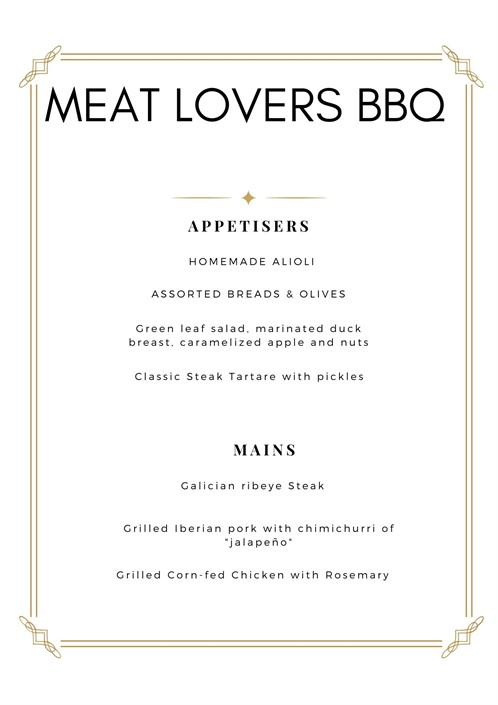 2024 MEAT LOVERS BBQ MENU PAGE 1