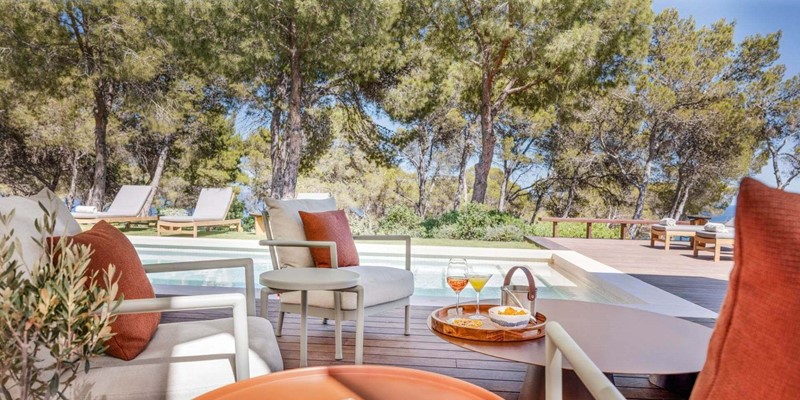 7 Aurea Ibiza Terrace Next To The Swimming Pool 1 Min