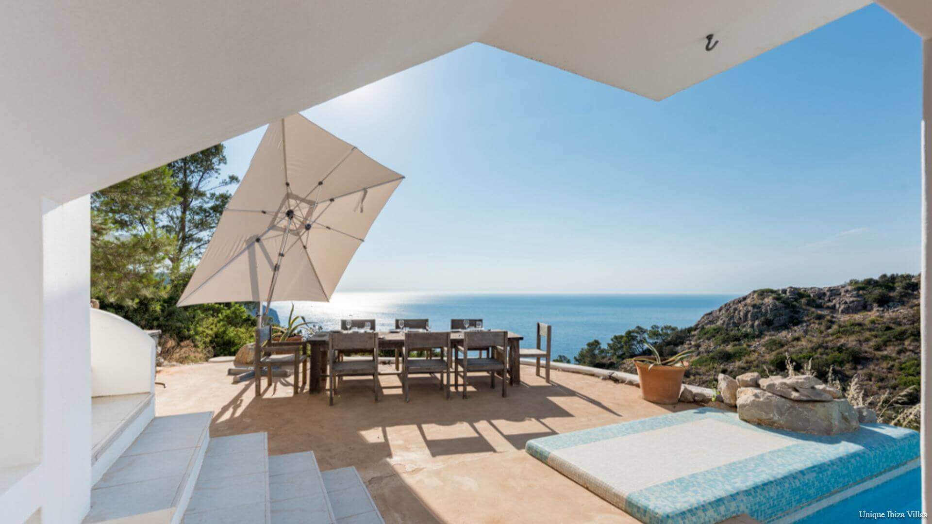 CASA DEL MAR - 4 Bedrooms / Na Xamena/Puerto San Miguel