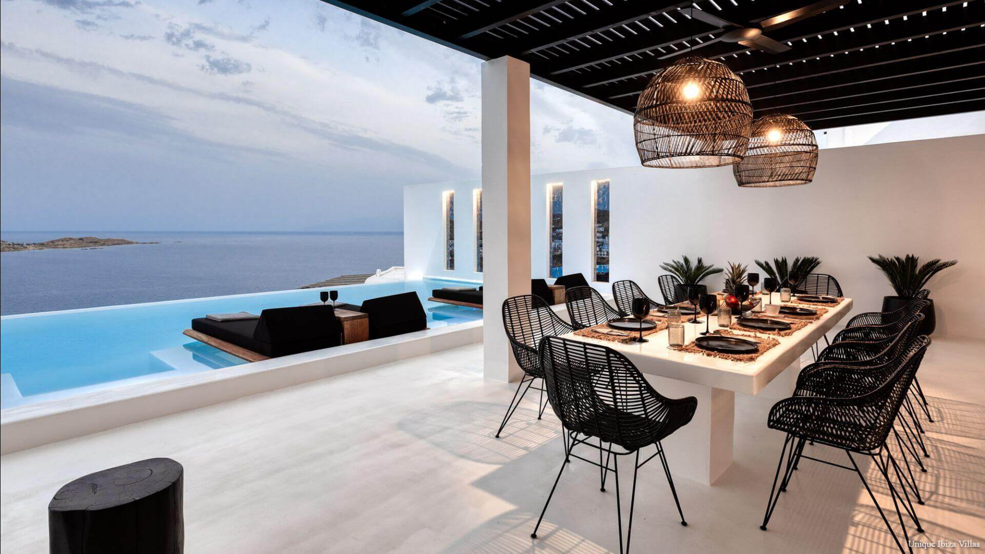  - VILLA BLACK DIAMOND II - Mykonos - Agios Lazarus - 6 Bedrooms