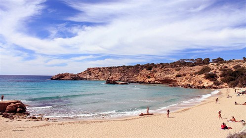 Cala Tarida Beach